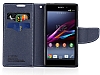 Mercury Sony Xperia Z1 Standl Czdanl Mor Klf - Resim: 2