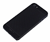 Eiroo Maxfit iPhone SE / 5 / 5S Desenli Ultra nce Siyah Rubber Klf - Resim: 1