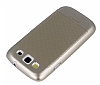 Eiroo Maxfit Samsung Galaxy S3 / S3 Neo Ultra nce Gold Rubber Klf - Resim: 2