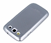 Eiroo Maxfit Samsung Galaxy S3 / S3 Neo Ultra nce Silver Rubber Klf - Resim: 2