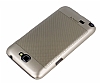 Eiroo Maxfit Samsung N7100 Galaxy Note 2 Ultra nce Gold Rubber Klf - Resim: 1