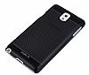 Eiroo Maxfit Samsung N9000 Galaxy Note 3 Ultra nce Siyah Rubber Klf - Resim: 1