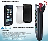 MiLi iPhone 3G / iPhone 3GS Power Spring Tanabilir Siyah Bataryal Klf - Resim: 1