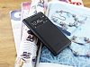 Momax Samsung i9190 Galaxy S4 mini Standl Uyku Modlu Siyah Deri Klf - Resim: 1