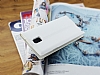 Momax Samsung N9000 Galaxy Note 3 Standl Uyku Modlu Beyaz Deri Klf - Resim: 2