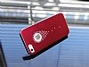 Mooke Tal iPhone SE / 5 / 5S Pembe Metal Klf - Resim: 4