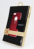Mooke Tal iPhone SE / 5 / 5S Pembe Metal Klf - Resim: 2