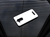 Motomo Asus Zenfone 3 Max ZC520TL Metal Silver Rubber Klf - Resim: 1