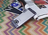 Motomo Gel Samsung Galaxy Note 5 Dark Silver Silikon Klf - Resim: 2