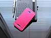 Motomo HTC Desire 616 Metal Krmz Rubber Klf - Resim: 1