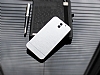 Motomo HTC Desire 610 Metal Silver Rubber Klf - Resim: 1