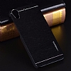 Motomo HTC Desire 630 Metal Siyah Rubber Klf - Resim: 1