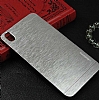 Motomo HTC Desire 816 Metal Silver Rubber Klf - Resim: 1