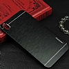 Motomo HTC Desire 816 Metal Siyah Rubber Klf - Resim: 1