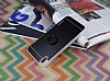 Motomo HTC Desire 820 Selfie Yzkl Metal Siyah Rubber Klf - Resim: 2