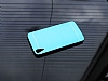Motomo HTC Desire 828 Metal Mavi Rubber Klf - Resim: 2