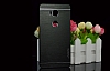 Motomo Huawei Honor 5X Metal Siyah Rubber Klf - Resim: 3