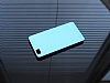 Motomo Huawei P8 Lite Metal Mavi Rubber Klf - Resim: 2