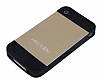 Motomo iPhone 4 / 4S Metal Gold Silikon Klf - Resim: 2