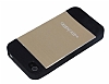 Motomo iPhone 4 / 4S Metal Gold Silikon Klf - Resim: 3