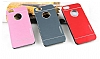 Motomo iPhone SE / 5 / 5S Lacivert Metal Klf - Resim: 3