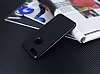 Motomo iPhone 7 Plus Siyah Kenarl Siyah Silikon Klf - Resim: 2