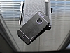 Motomo iPhone 7 Plus Metal Siyah Rubber Klf - Resim: 1