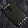 Motomo LG G2 Metal Siyah Rubber Klf - Resim: 1