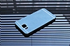 Motomo Samsung Galaxy Alpha Metal Lacivert Rubber Klf - Resim: 2
