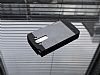 Motomo LG G3 Metal Siyah Rubber Klf - Resim: 2