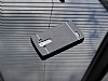 Motomo LG G4 Metal Siyah Rubber Klf - Resim: 2