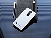 Motomo LG G4c Metal Silver Rubber Klf - Resim: 1