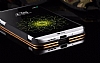 Motomo LG G5 Metal Siyah Rubber Klf - Resim: 4
