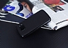 Motomo LG K5 Siyah Kenarl Siyah Silikon Klf - Resim: 2