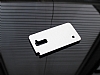 Motomo LG Stylus 2 Metal Silver Rubber Klf - Resim: 2