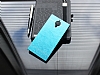 Motomo Prizma General Mobile Discovery Elite Metal Mavi Rubber Klf - Resim: 2