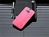 Motomo Prizma HTC One M8 Metal Krmz Rubber Klf - Resim: 2