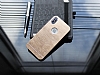 Motomo iPhone X / XS Metal Gold Rubber Klf - Resim: 2