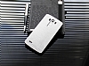 Motomo Prizma LG G3 Metal Rubber Silver Klf - Resim: 1