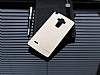 Motomo Prizma LG G4 Stylus Metal Gold Rubber Klf - Resim: 2