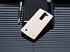 Motomo Prizma LG G4c Metal Gold Rubber Klf - Resim: 2