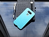 Motomo Prizma LG G5 Metal Mavi Rubber Klf - Resim: 1