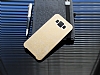 Motomo Prizma Samsung Galaxy A8 Metal Gold Rubber Klf - Resim: 1
