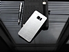 Motomo Samsung Galaxy Note FE Metal Silver Rubber Klf - Resim: 2