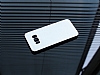 Motomo Prizma Samsung Galaxy S8 Plus Metal Silver Rubber Klf - Resim: 2