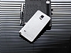 Motomo Prizma Samsung N9100 Galaxy Note 4 Metal Silver Rubber Klf - Resim: 1