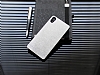 Motomo Prizma Sony Xperia Z2 Metal Silver Rubber Klf - Resim: 1