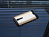 Motomo Round Asus ZenFone 2 ZE551ML Metal Gold Rubber Klf - Resim: 2