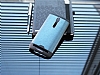 Motomo Round Asus ZenFone 2 ZE551ML Metal Mavi Rubber Klf - Resim: 1