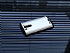 Motomo Round LG G3 S / G3 Beat Metal Silver Rubber Klf - Resim: 2